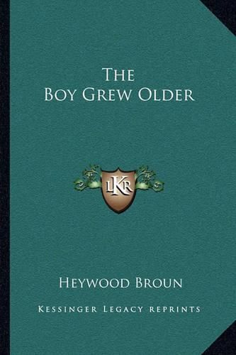 Cover image for The Boy Grew Older