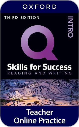 Cover image for Q Skills for Success Intro Reading and Writing Teacher's Book: with iQ Online Practice