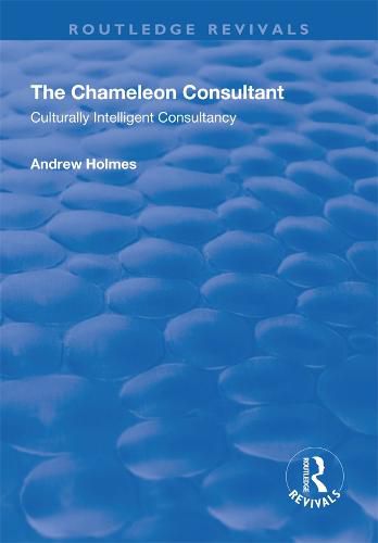 The Chameleon Consultant: Culturally Intelligent Consultancy