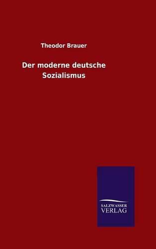 Cover image for Der moderne deutsche Sozialismus