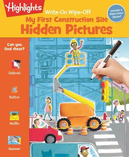 Cover image for Write-On Wipe-Off My First Construction Site