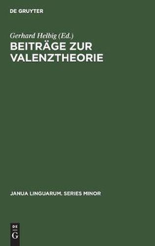 Cover image for Beitrage zur Valenztheorie