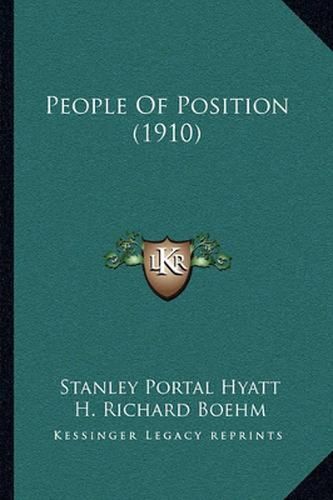 People of Position (1910)