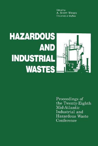 Cover image for Hazardous and Industrial Waste Proceedings, 28th Mid-Atlantic Conference