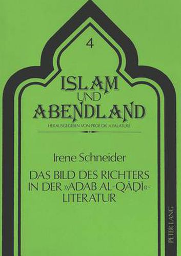 Cover image for Das Bild Des Richters in Der Adab Al-Qadi-Literatur