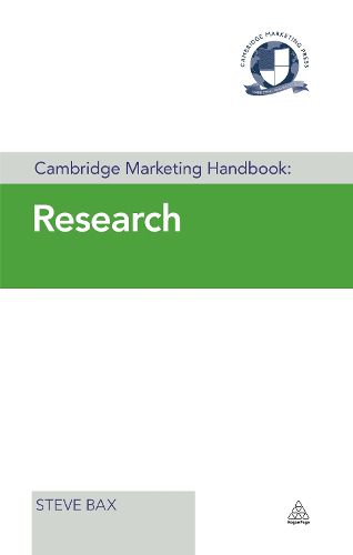 Cover image for Cambridge Marketing Handbook: Research