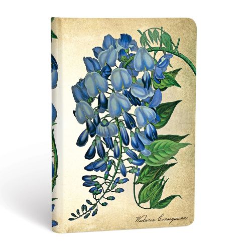 Cover image for Blooming Wisteria Mini Lined Hardcover Journal