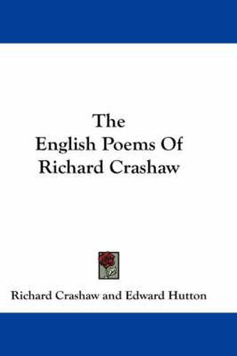 The English Poems of Richard Crashaw