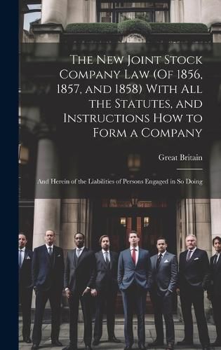 The New Joint Stock Company Law (Of 1856, 1857, and 1858) With All the Statutes, and Instructions How to Form a Company