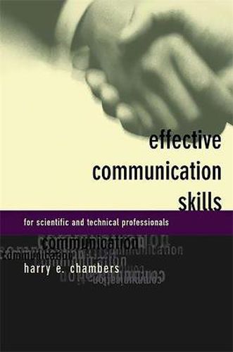 Cover image for Effective Communication Skills for Scientific and Technical Professionals