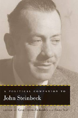 Cover image for A Political Companion to John Steinbeck