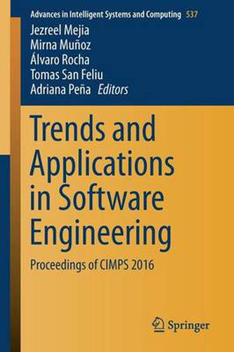 Cover image for Trends and Applications in Software Engineering: Proceedings of CIMPS 2016