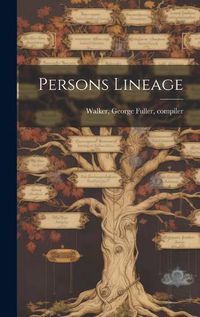 Cover image for Persons Lineage