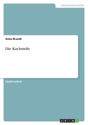 Cover image for Die Kochstelle