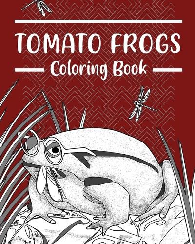 Cover image for Tomato Frogs Coloring Book