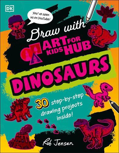 Draw with Art for Kids Hub Dinosaurs