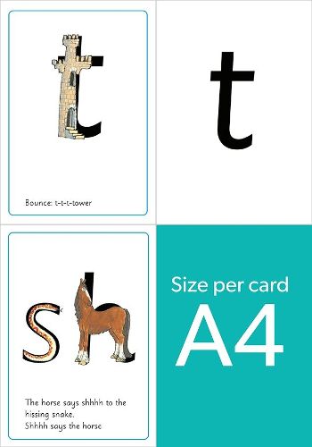 Cover image for Read Write Inc. Phonics: Set 1 Speed Sounds Cards A4 (Pack of 5)