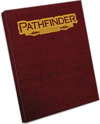 Cover image for Pathfinder Playtest Rulebook Deluxe Hardcover