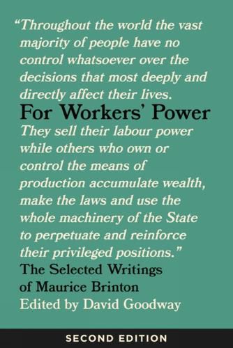 Cover image for For Workers' Power: The Selected Writings of Maurice Brinton