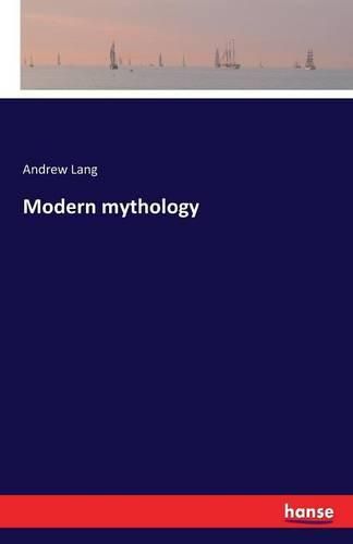 Cover image for Modern mythology