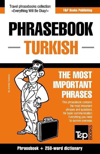 Cover image for English-Turkish phrasebook and 250-word mini dictionary