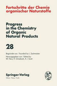 Cover image for Fortschritte Der Chemie Organischer Naturstoffe / Progress in the Chemistry of Organic Natural Products