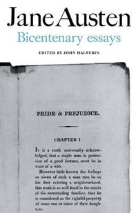 Cover image for Jane Austen: Bicentenary Essays