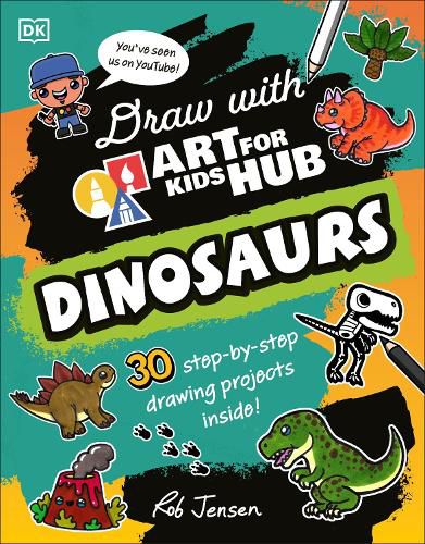 Cover image for Draw with Art for Kids Hub Dinosaurs