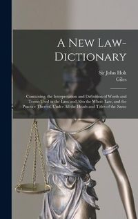 Cover image for A New Law-dictionary