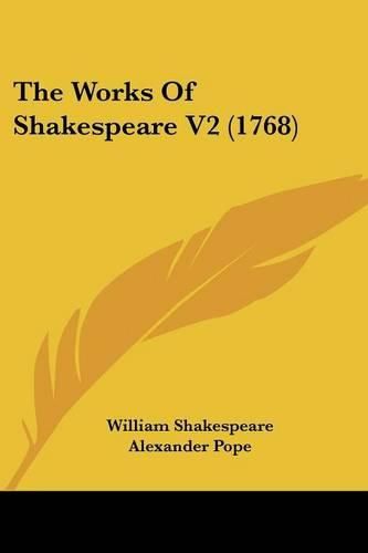 Cover image for The Works of Shakespeare V2 (1768)