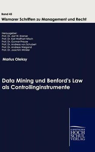 Cover image for Data Mining und Benford's Law als Controllinginstrumente