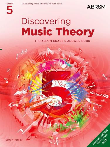 Cover image for Discovering Music Theory - Grade 5 Answers: Answers