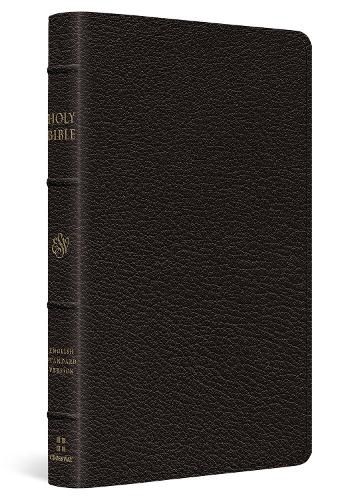 Cover image for ESV Heirloom Bible, Omega Edition (Goatskin, Black)