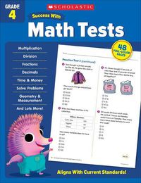 Cover image for Scholastic Success with Math Tests Grade 4