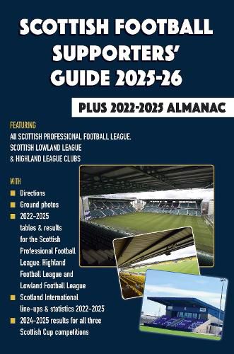 Cover image for Scottish Football Supporters' Guide 2025-26 + 2022-25 Almanac