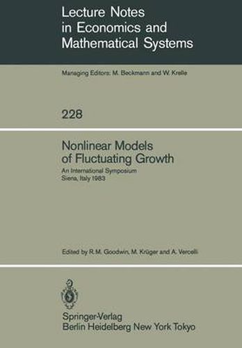 Cover image for Nonlinear Models of Fluctuating Growth: An International Symposium Siena, Italy, March 24-27, 1983