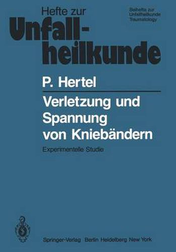 Verletzung und Spannung von Kniebandern