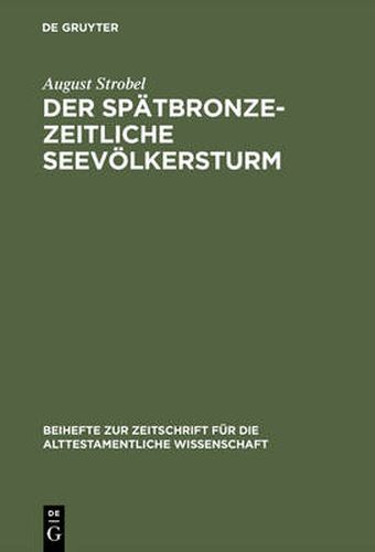 Cover image for Der spatbronzezeitliche Seevoelkersturm