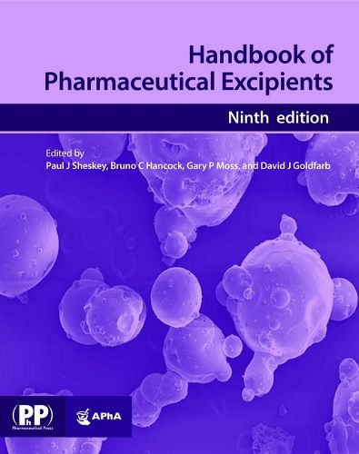 Cover image for Handbook of Pharmaceutical Excipients: Edition 9