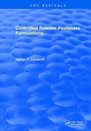 Cover image for Controlled Release Pesticides Formulations