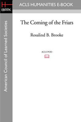 Cover image for The Coming of the Friars