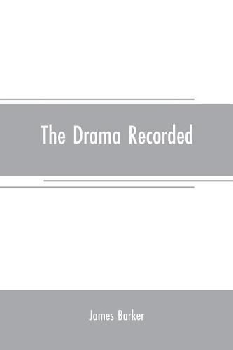 Cover image for The drama recorded