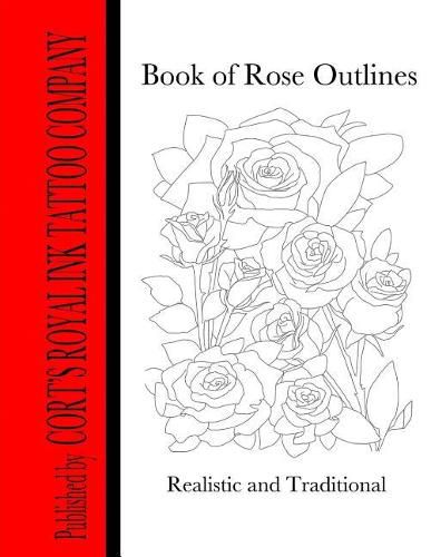 Cover image for Book of Rose Outlines: Book of rose outlines coloring book