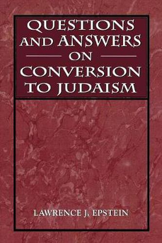 Cover image for Questions and Answers on Conversion to Judaism