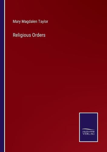 Cover image for Religious Orders