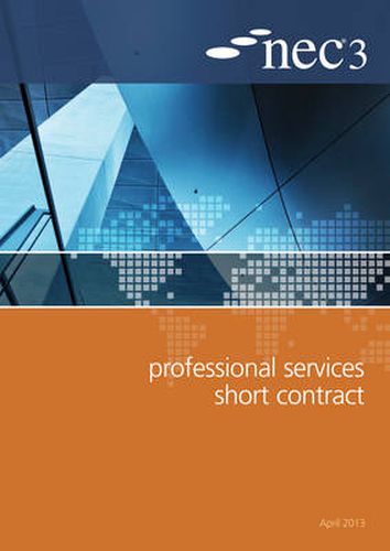 Cover image for NEC3 Professional Services Short Contract (PSSC)