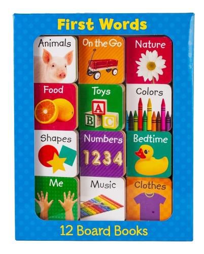 Cover image for First Words (12 Board Book Set)