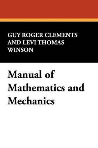 Cover image for Manual of Mathematics and Mechanics