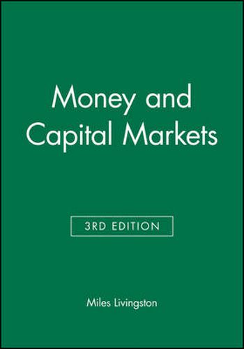 Cover image for Money and Capital Markets