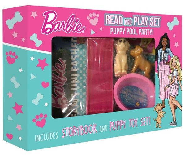 Cover image for Barbie: Puppy Pool Party! Read and Play Set (Mattel)